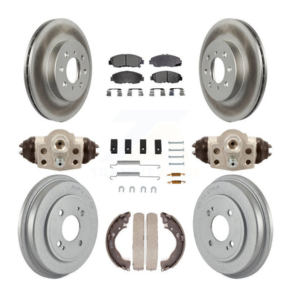 Coated Disc Rotors and Ceramic Brake Pads Kit-KGT-101893 - Kit.bestparts.ca