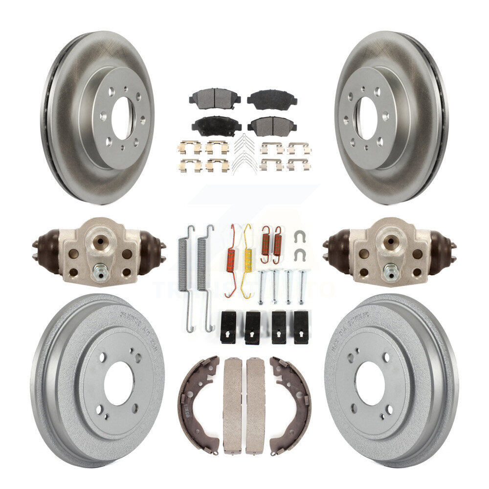 Coated Disc Rotors and Ceramic Brake Pads Kit-KGT-101894 - Kit.bestparts.ca Kit.bestparts.ca