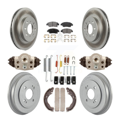 Coated Disc Rotors and Ceramic Brake Pads Kit-KGT-101894 - Kit.bestparts.ca