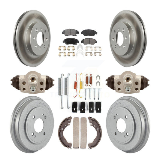 Coated Disc Rotors and Ceramic Brake Pads Kit-KGT-101894 - Kit.bestparts.ca