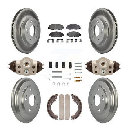 Coated Disc Rotors and Ceramic Brake Pads Kit-KGT-101896 - Kit.bestparts.ca