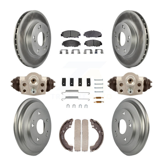 Coated Disc Rotors and Ceramic Brake Pads Kit-KGT-101896 - Kit.bestparts.ca