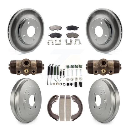 Coated Disc Rotors and Ceramic Brake Pads Kit-KGT-101899 - Kit.bestparts.ca