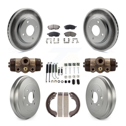 Coated Disc Rotors and Ceramic Brake Pads Kit-KGT-101899 - Kit.bestparts.ca