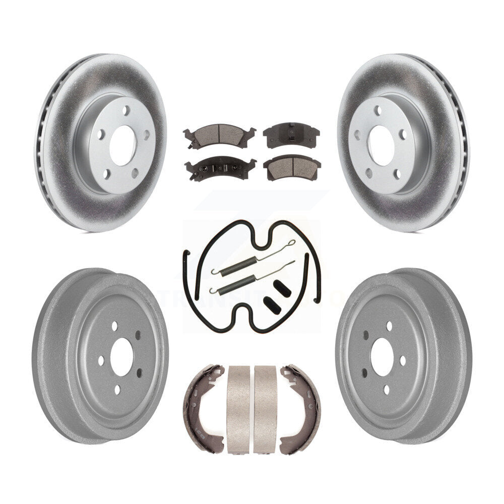 Coated Disc Rotors and Ceramic Brake Pads Kit-KGT-101900 - Kit.bestparts.ca Kit.bestparts.ca
