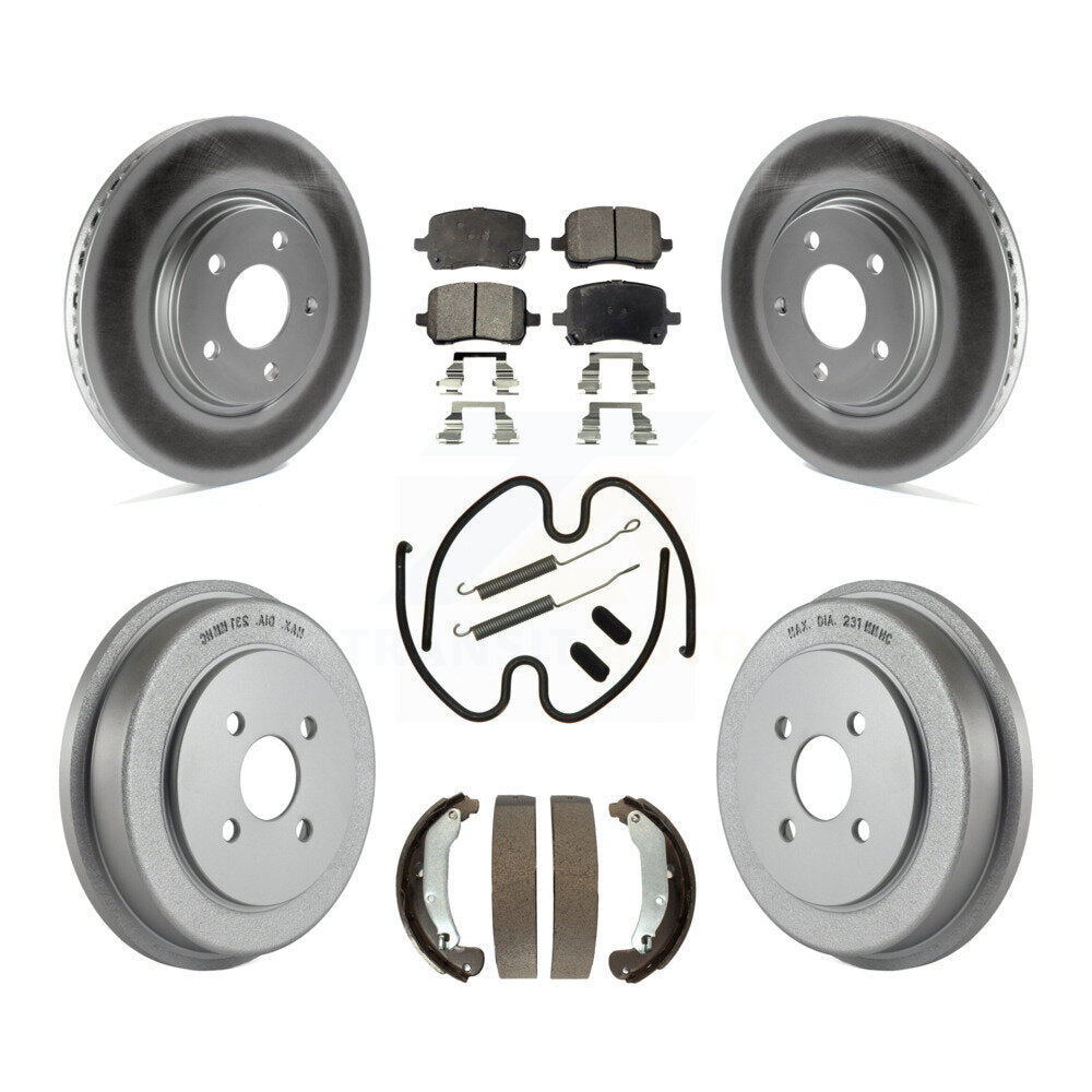 Coated Disc Rotors and Ceramic Brake Pads Kit-KGT-101903 - Kit.bestparts.ca Kit.bestparts.ca