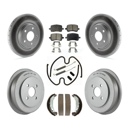 Coated Disc Rotors and Ceramic Brake Pads Kit-KGT-101903 - Kit.bestparts.ca
