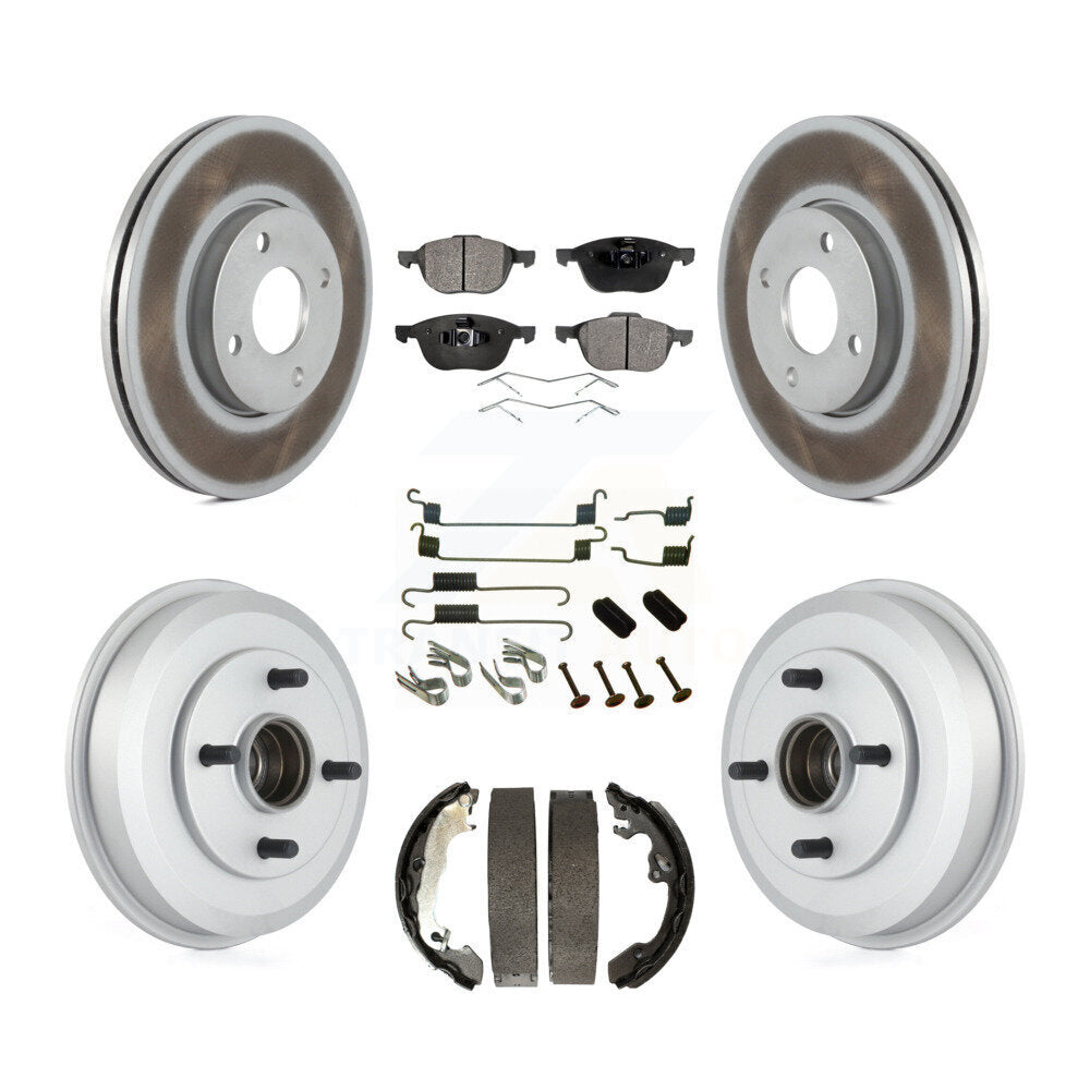 Coated Disc Rotors and Ceramic Brake Pads Kit-KGT-101912 - Kit.bestparts.ca Kit.bestparts.ca