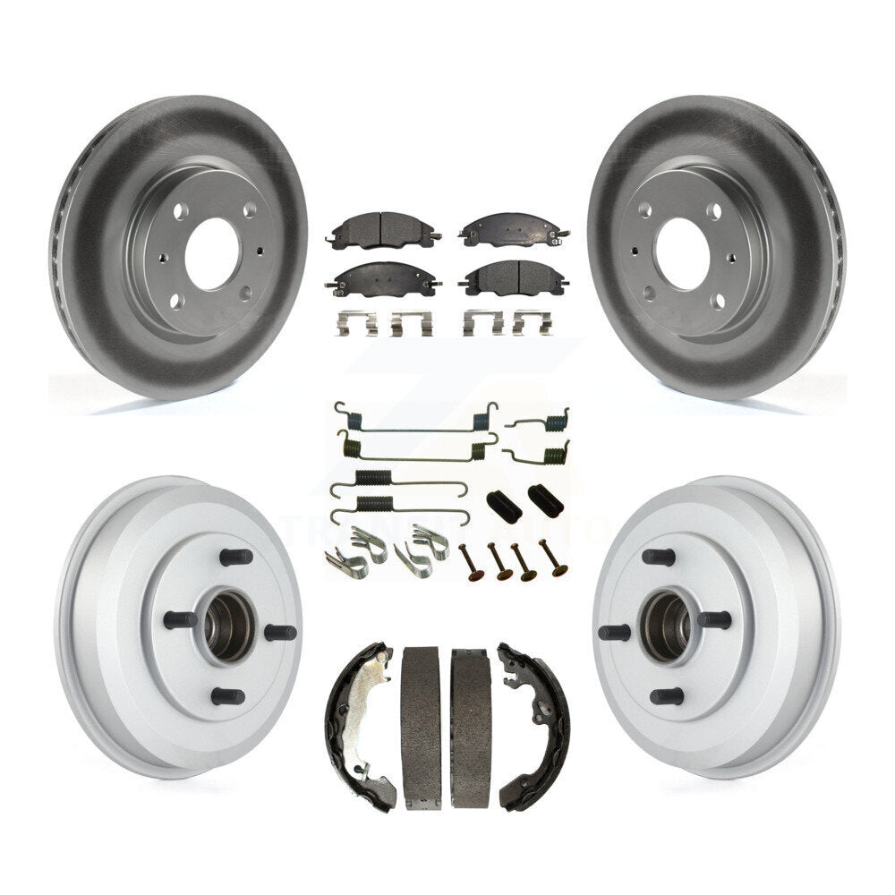 Coated Disc Rotors and Ceramic Brake Pads Kit-KGT-101913 - Kit.bestparts.ca Kit.bestparts.ca