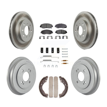 Coated Disc Rotors and Ceramic Brake Pads Kit-KGT-101915 - Kit.bestparts.ca