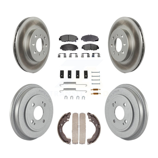Coated Disc Rotors and Ceramic Brake Pads Kit-KGT-101915 - Kit.bestparts.ca