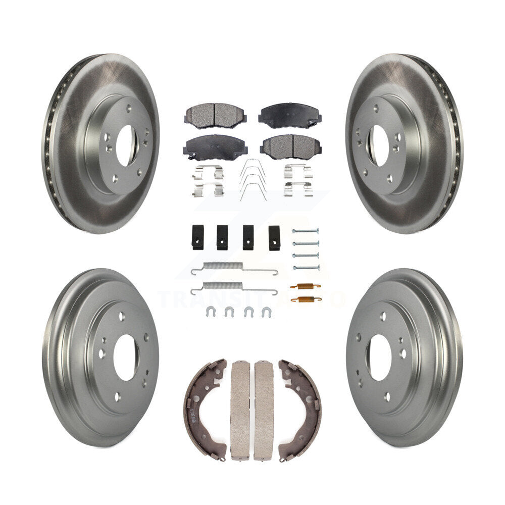Coated Disc Rotors and Ceramic Brake Pads Kit-KGT-101917 - Kit.bestparts.ca Kit.bestparts.ca