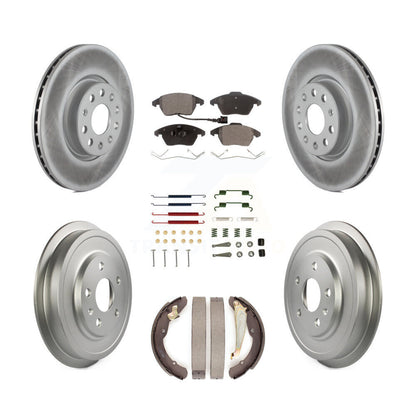 Coated Disc Rotors and Ceramic Brake Pads Kit-KGT-101921 - Kit.bestparts.ca