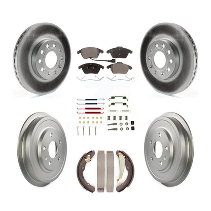Coated Disc Rotors and Ceramic Brake Pads Kit-KGT-101922 - Kit.bestparts.ca