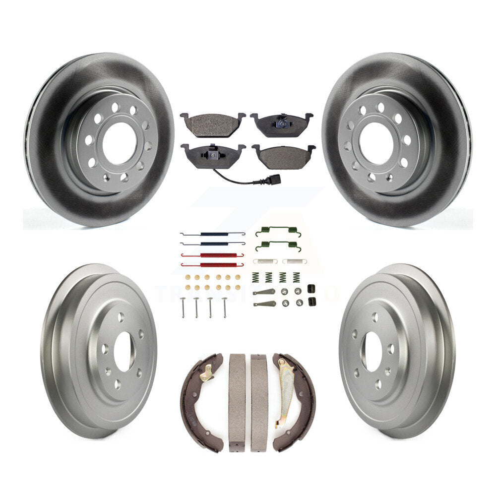 Coated Disc Rotors and Ceramic Brake Pads Kit-KGT-101923 - Kit.bestparts.ca Kit.bestparts.ca