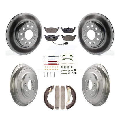 Coated Disc Rotors and Ceramic Brake Pads Kit-KGT-101923 - Kit.bestparts.ca