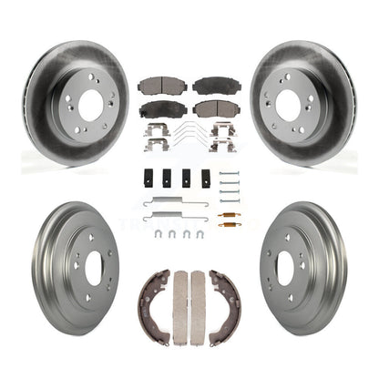 Coated Disc Rotors and Ceramic Brake Pads Kit-KGT-101924 - Kit.bestparts.ca