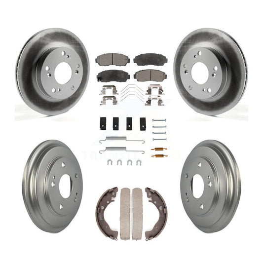Coated Disc Rotors and Ceramic Brake Pads Kit-KGT-101924 - Kit.bestparts.ca