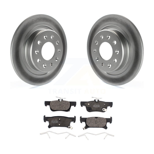 Coated Disc Rotors and Ceramic Brake Pads Kit-KGT-101931 - Kit.bestparts.ca