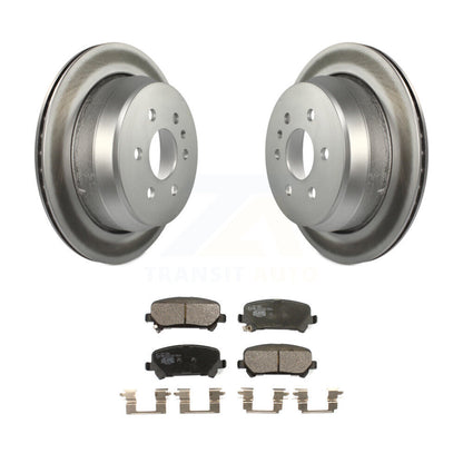 Coated Disc Rotors and Ceramic Brake Pads Kit-KGT-101932 - Kit.bestparts.ca