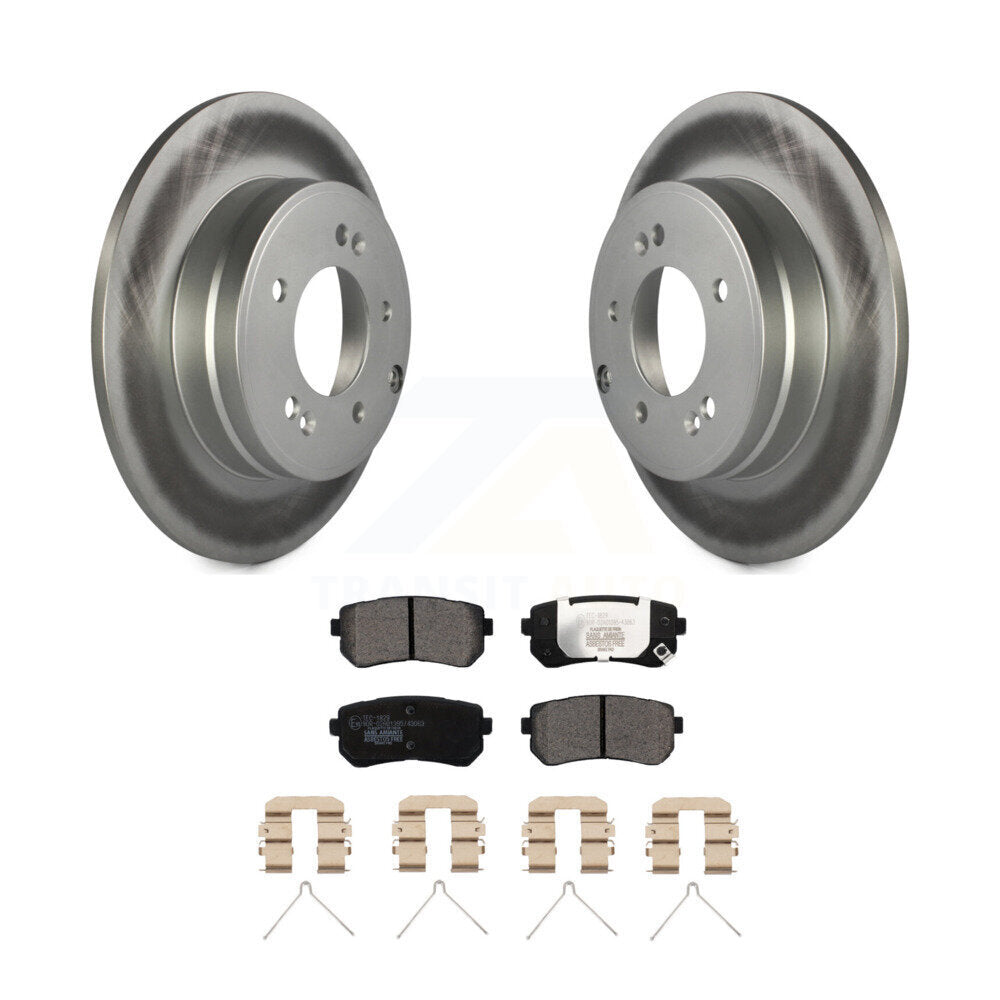 Coated Disc Rotors and Ceramic Brake Pads Kit-KGT-101933 - Kit.bestparts.ca Kit.bestparts.ca