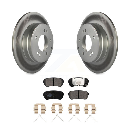 Coated Disc Rotors and Ceramic Brake Pads Kit-KGT-101933 - Kit.bestparts.ca