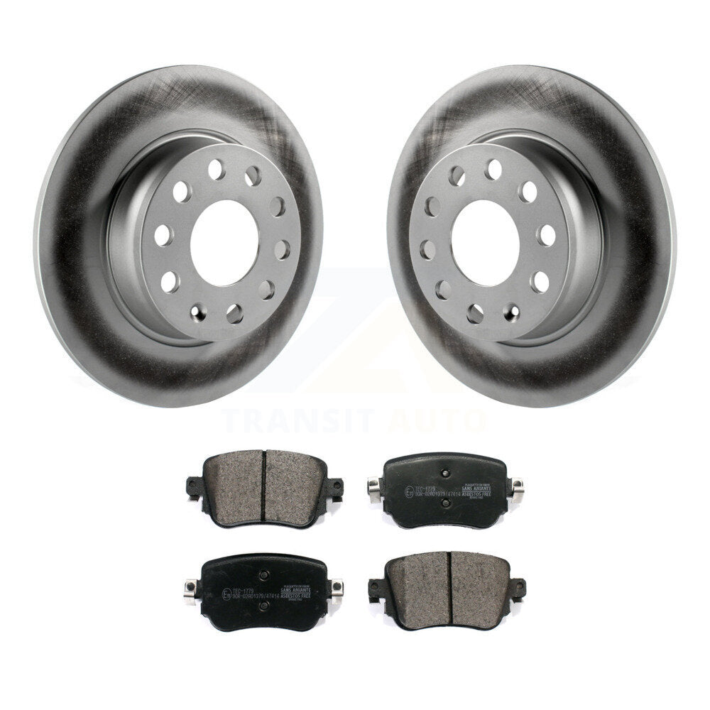 Coated Disc Rotors and Ceramic Brake Pads Kit-KGT-101938 - Kit.bestparts.ca
