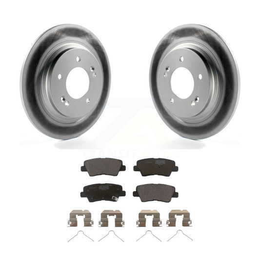 Coated Disc Rotors and Ceramic Brake Pads Kit-KGT-101941 - Kit.bestparts.ca