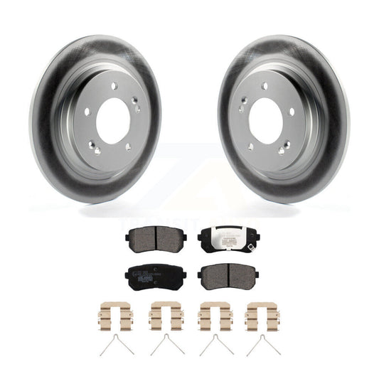 Coated Disc Rotors and Ceramic Brake Pads Kit-KGT-101942 - Kit.bestparts.ca