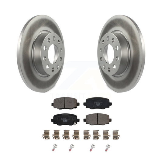 Coated Disc Rotors and Ceramic Brake Pads Kit-KGT-101945 - Kit.bestparts.ca