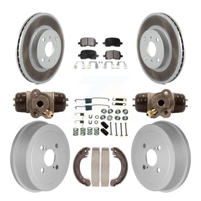 Coated Disc Rotors and Ceramic Brake Pads Kit-KGT-101949 - Kit.bestparts.ca