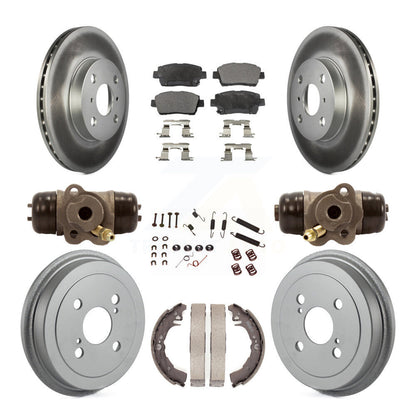 Coated Disc Rotors and Ceramic Brake Pads Kit-KGT-101951 - Kit.bestparts.ca