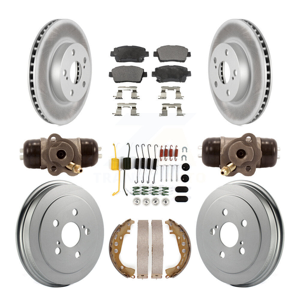 coated disc rotors and ceramic brake pads-kgt-101954 - Kit.bestparts.ca
