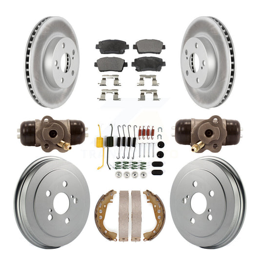 coated disc rotors and ceramic brake pads-kgt-101954 - Kit.bestparts.ca