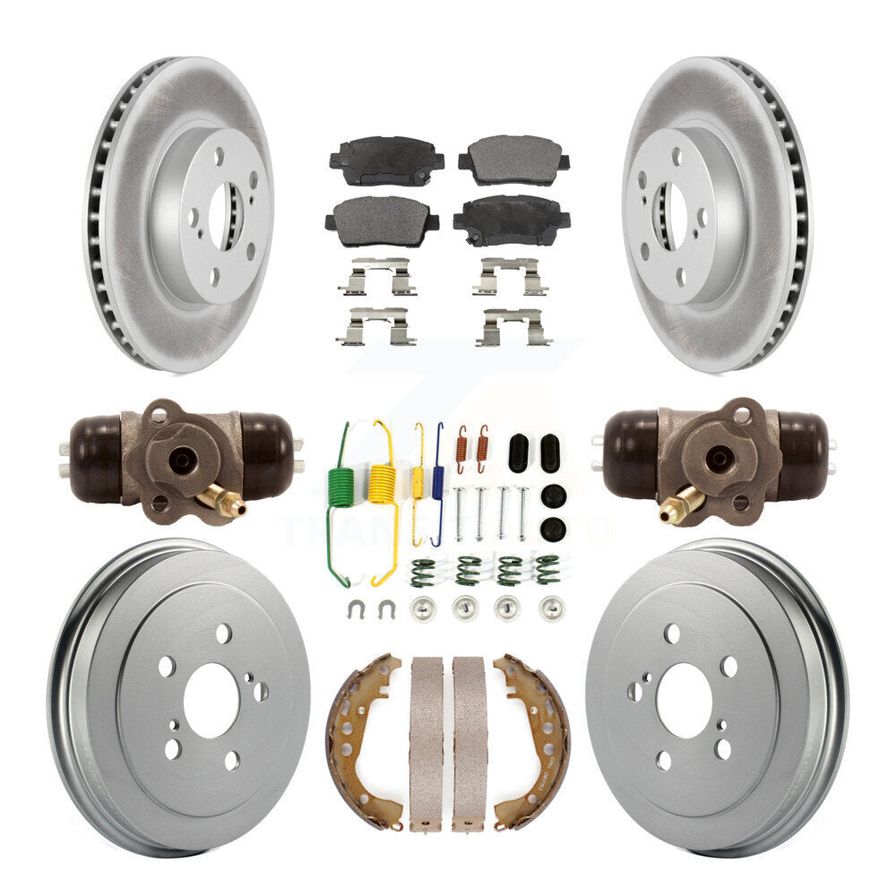 coated disc rotors and ceramic brake pads-kgt-101955 - Kit.bestparts.ca