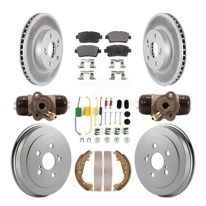coated disc rotors and ceramic brake pads-kgt-101955 - Kit.bestparts.ca