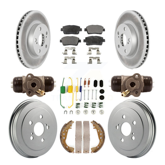 coated disc rotors and ceramic brake pads-kgt-101955 - Kit.bestparts.ca