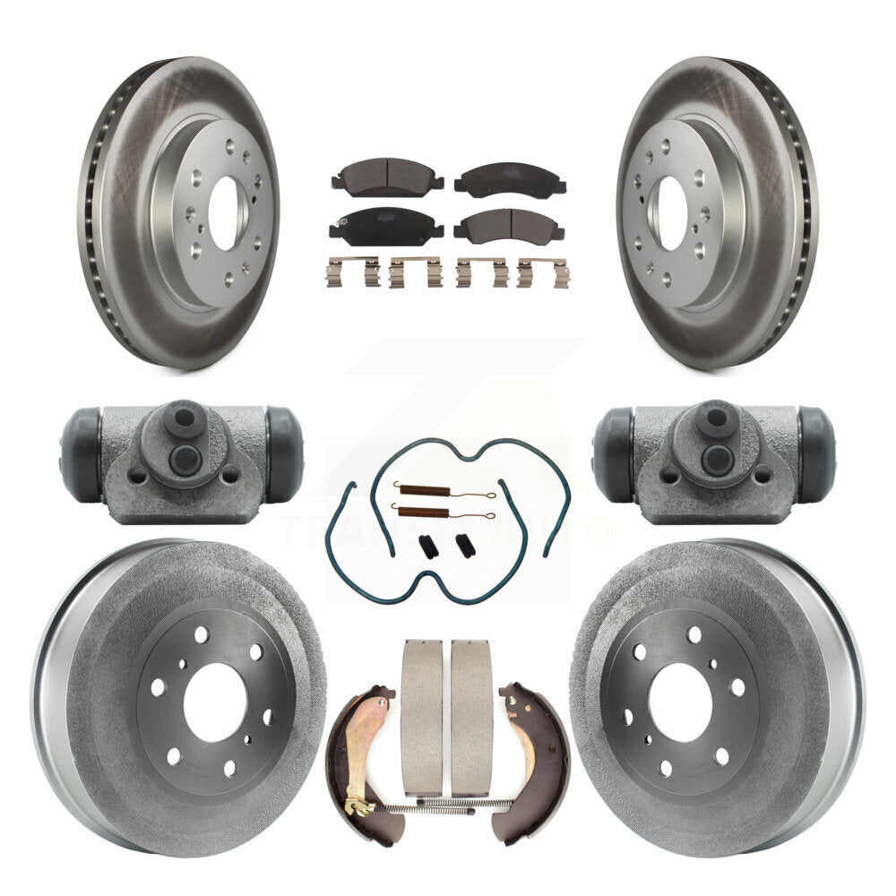 Coated Disc Rotors and Ceramic Brake Pads Kit-KGT-101958 - Kit.bestparts.ca Kit.bestparts.ca