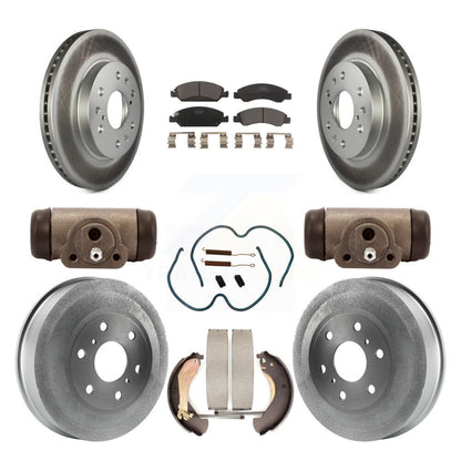Coated Disc Rotors and Ceramic Brake Pads Kit-KGT-101959 - Kit.bestparts.ca