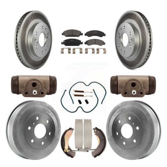 Coated Disc Rotors and Ceramic Brake Pads Kit-KGT-101959 - Kit.bestparts.ca