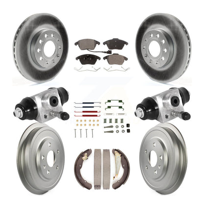 Coated Disc Rotors and Ceramic Brake Pads Kit-KGT-101969 - Kit.bestparts.ca