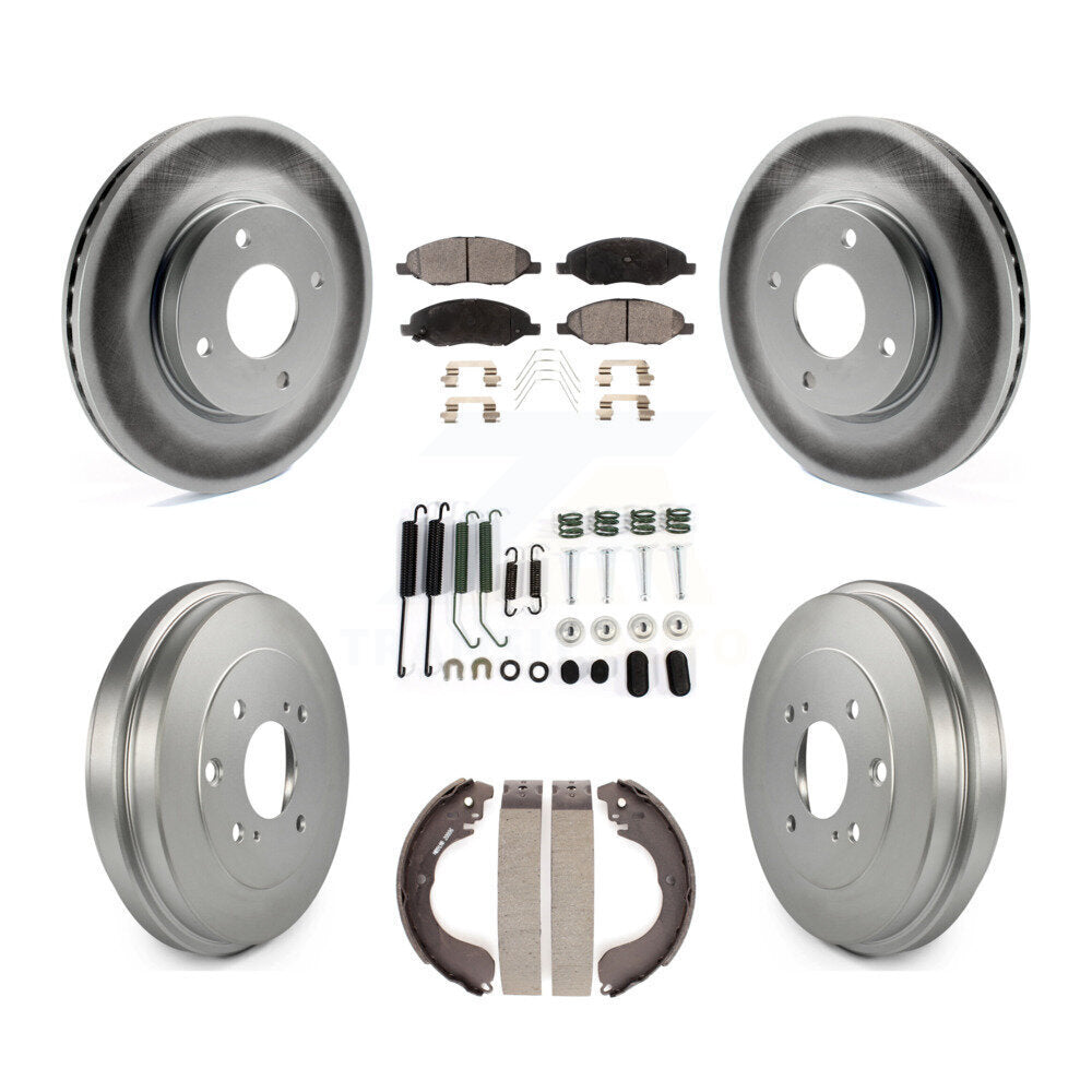 Coated Disc Rotors and Ceramic Brake Pads Kit-KGT-101971 - Kit.bestparts.ca