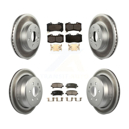 Disc Rotors and Ceramic Brake Pads Kit-KGT-101972 - Kit.bestparts.ca