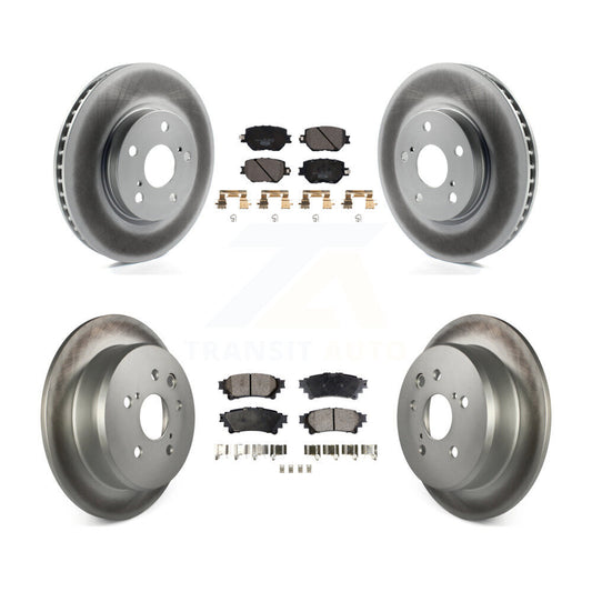 Disc Rotors and Ceramic Brake Pads Kit-KGT-101992 - Kit.bestparts.ca