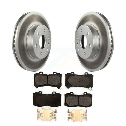 Coated Disc Rotors and Ceramic Brake Pads Kit-KGT-102007 - Kit.bestparts.ca