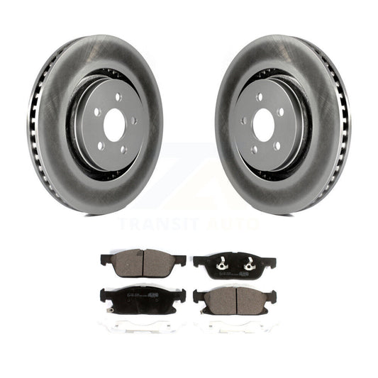 Coated Disc Rotors and Ceramic Brake Pads Kit-KGT-102009 - Kit.bestparts.ca