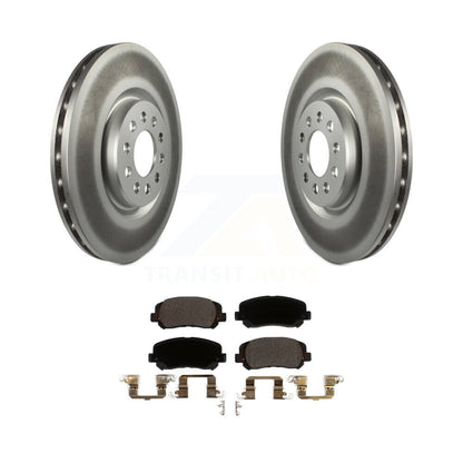 Coated Disc Rotors and Ceramic Brake Pads Kit-KGT-102011 - Kit.bestparts.ca