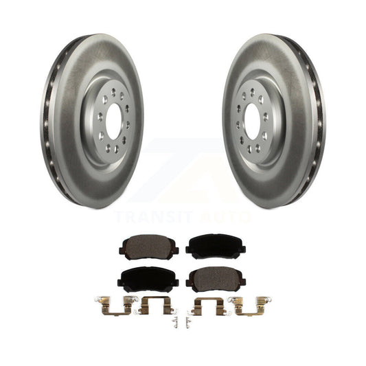 Coated Disc Rotors and Ceramic Brake Pads Kit-KGT-102011 - Kit.bestparts.ca