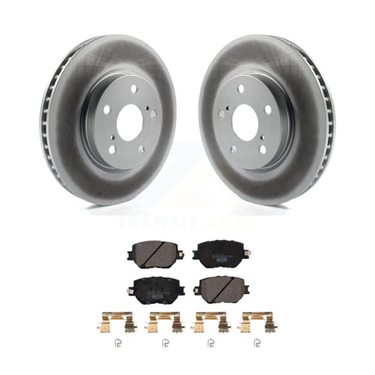 Coated Disc Rotors and Ceramic Brake Pads Kit-KGT-102016 - Kit.bestparts.ca