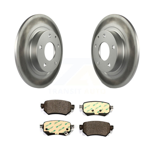 Coated Disc Rotors and Ceramic Brake Pads Kit-KGT-102018 - Kit.bestparts.ca
